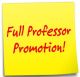 Dr. Sagias promotion to the rank of Full Professor